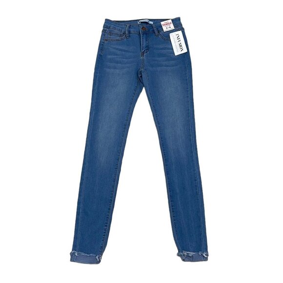 Premium Denimwear Collection NWT Jeans Wash Skinny Blue Denim 3 Small S - Picture 1 of 11